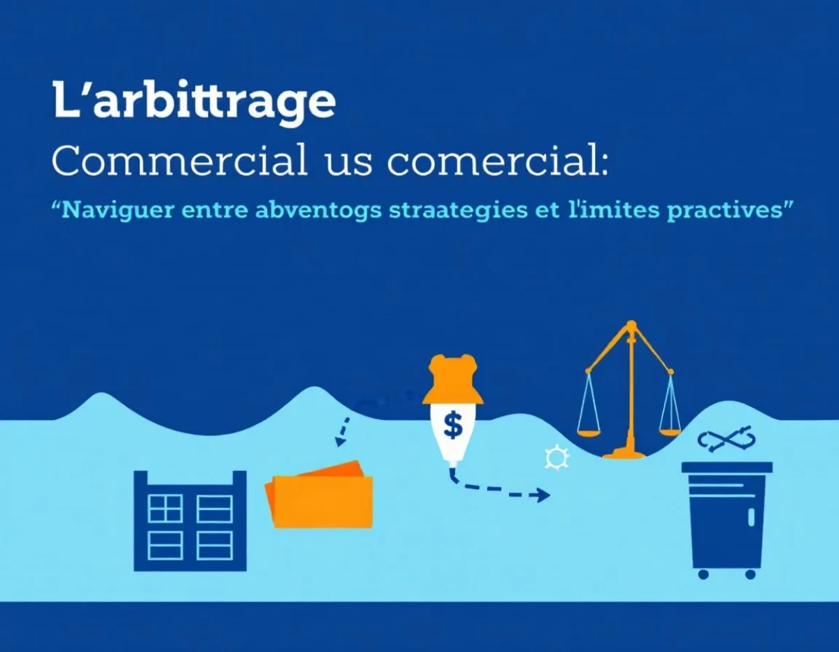 L'arbitrage commercial : Naviguer entre avantages stratégiques et limites pratiques