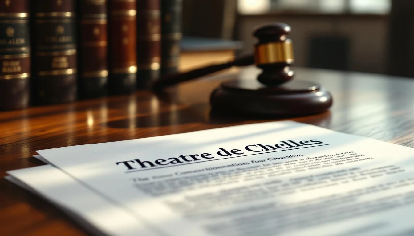 Contrats et conventions du Theatre de Chelles