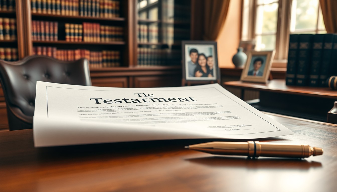 Rédiger un testament pour assurer la protection de vos héritiers