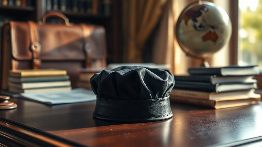 Toque avocat : symbole de sérieux ou simple accessoire